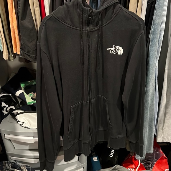 The North Face Other - The north face black zip up hoodie